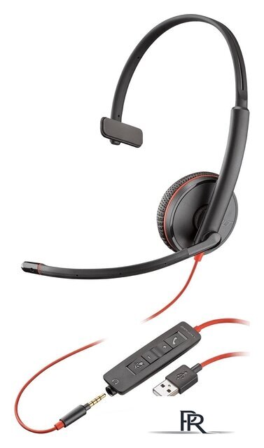 Офисная гарнитура Plantronics Blackwire C3215 USB-A - Изображение №1 — Интернет-магазин ПроЗаказ