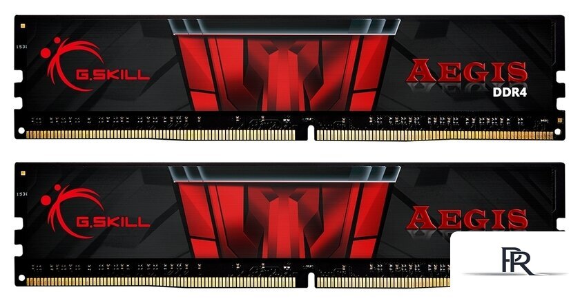 Оперативная память G.Skill Aegis 2x8GB DDR4 PC4-25600 F4-3200C16D-16GIS - Изображение №1 — Интернет-магазин ПроЗаказ