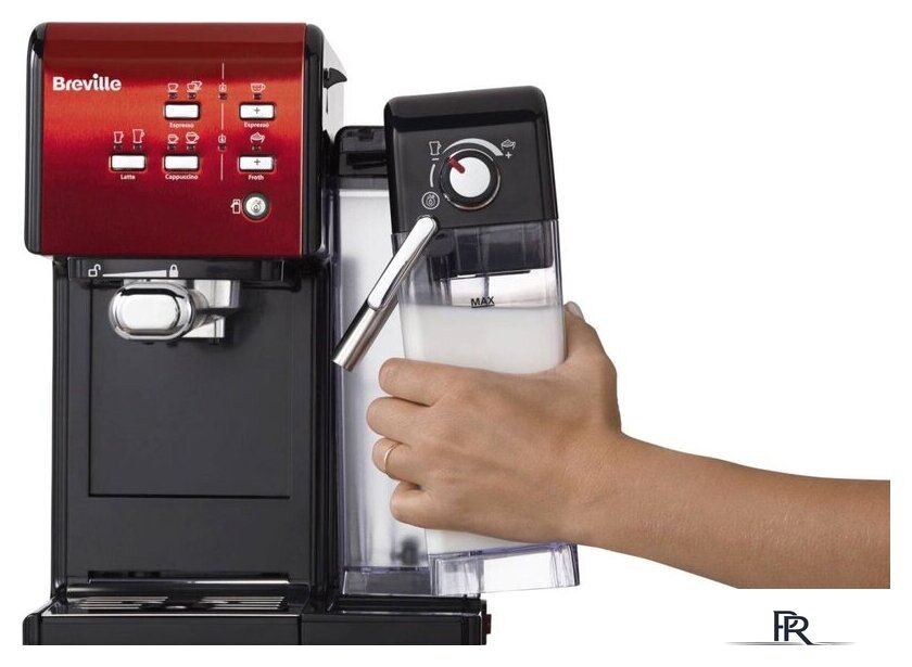 Рожковая кофеварка Breville Prima Latte II VCF109X - Изображение №10 — Интернет-магазин ПроЗаказ