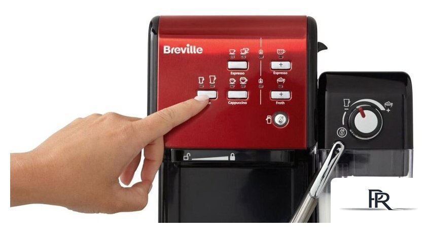 Рожковая кофеварка Breville Prima Latte II VCF109X - Изображение №8 — Интернет-магазин ПроЗаказ