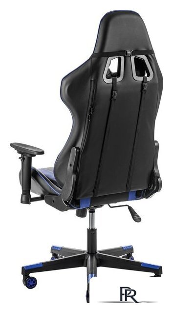 Игровое (геймерское) кресло Mio Tesoro Winner 8051 (черный/синий) - Изображение №5 — Интернет-магазин ПроЗаказ