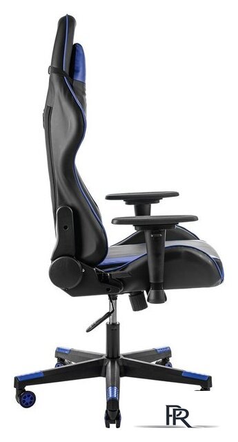 Игровое (геймерское) кресло Mio Tesoro Winner 8051 (черный/синий) - Изображение №4 — Интернет-магазин ПроЗаказ