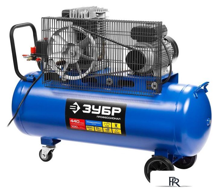 Компрессор Зубр ЗКПМ-440-100-Р-2.2 - Изображение №2 — Интернет-магазин ПроЗаказ