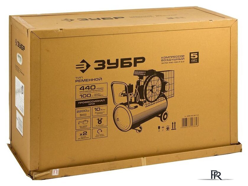 Компрессор Зубр ЗКПМ-440-100-Р-2.2 - Изображение №8 — Интернет-магазин ПроЗаказ