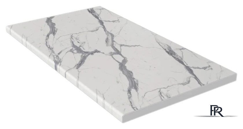 Кухонный модуль Интерлиния Мила Пластик 3.6 (шторм/шторм/белый гранит) - Изображение №4 — Интернет-магазин ПроЗаказ