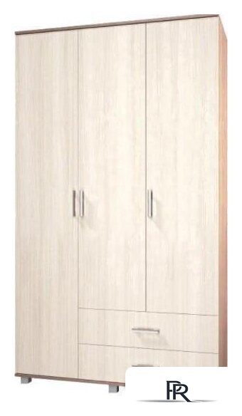 Шкаф распашной Modern Ева Е33 (ясень шимо темный/шимо светлый) - Изображение №1 — Интернет-магазин ПроЗаказ