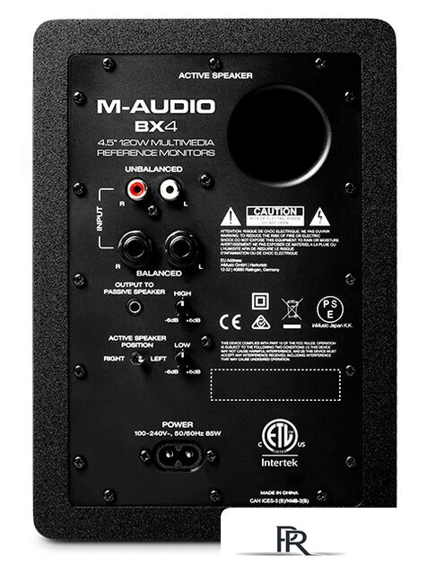 Монитор ближнего поля M-Audio BX4 - Изображение №3 — Интернет-магазин ПроЗаказ