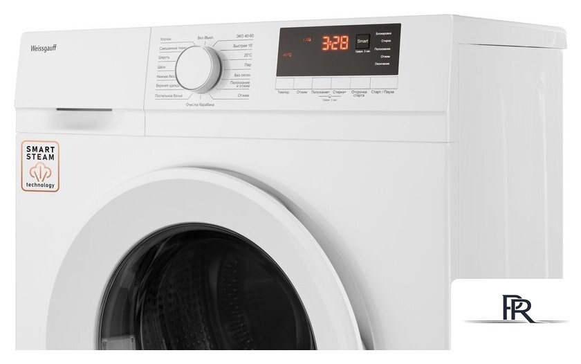 Стиральная машина Weissgauff WM 46106 Steam - Изображение №6 — Интернет-магазин ПроЗаказ