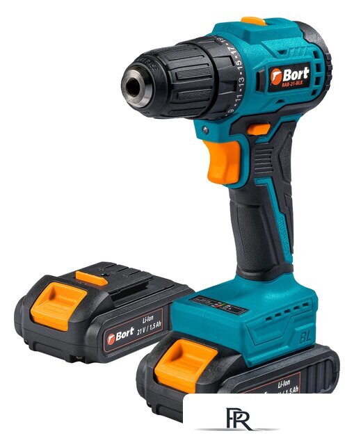 Дрель-шуруповерт Bort BAB-21-BLK 93413526 (с 2-мя АКБ, кейс) - Изображение №1 — Интернет-магазин ПроЗаказ