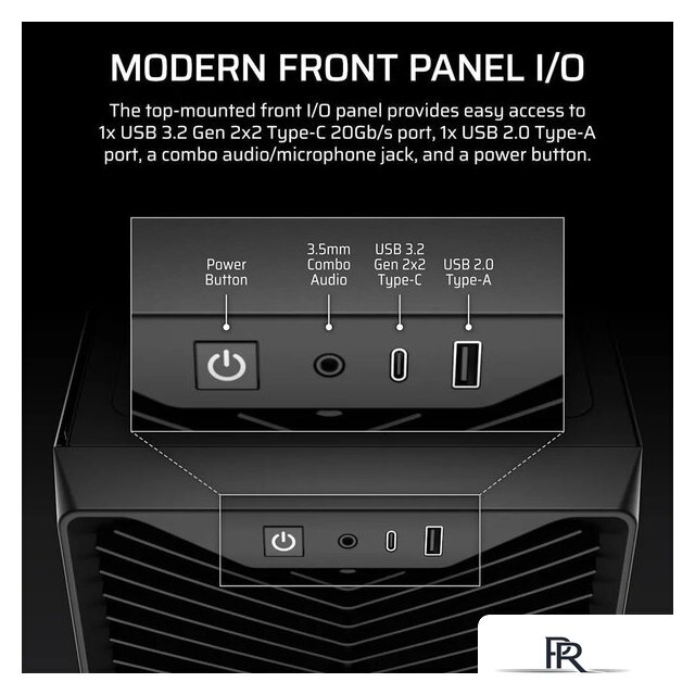 Корпус Corsair 3200D RS CC-9011334-WW - Изображение №10 — Интернет-магазин ПроЗаказ