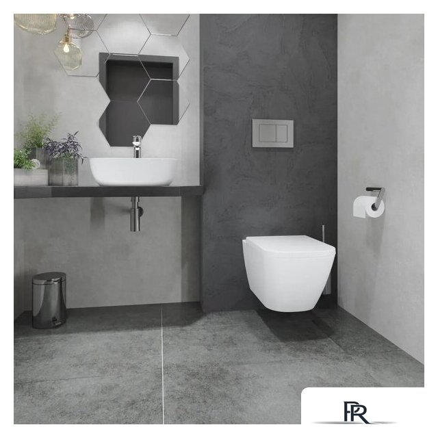 Унитаз подвесной Lauter Nuremberg 21811 + 21901002 (белый, с кнопкой смыва 219702J белый) - Изображение №26 — Интернет-магазин ПроЗаказ