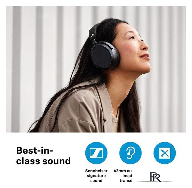 Наушники Sennheiser Momentum 4 Wireless (белый) - Изображение №2 — Интернет-магазин ПроЗаказ