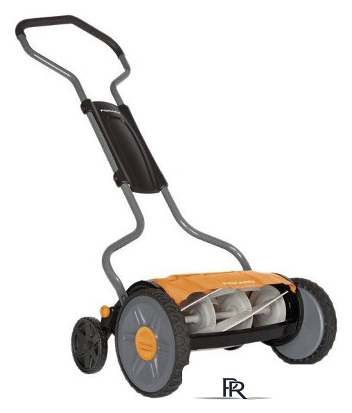 Барабанная газонокосилка Fiskars StaySharp Plus Reel Mower 1015649 - Изображение №1 — Интернет-магазин ПроЗаказ