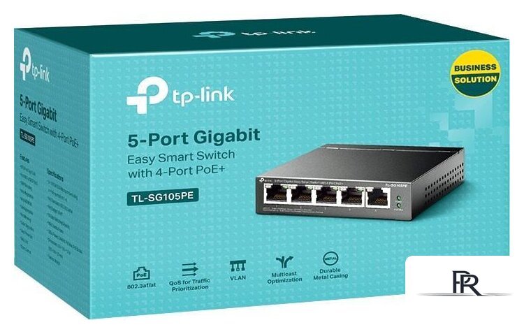 Настраиваемый коммутатор TP-Link TL-SG105PE - Изображение №7 — Интернет-магазин ПроЗаказ