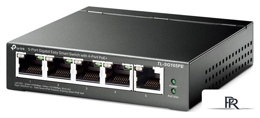 Настраиваемый коммутатор TP-Link TL-SG105PE - Изображение №2 — Интернет-магазин ПроЗаказ