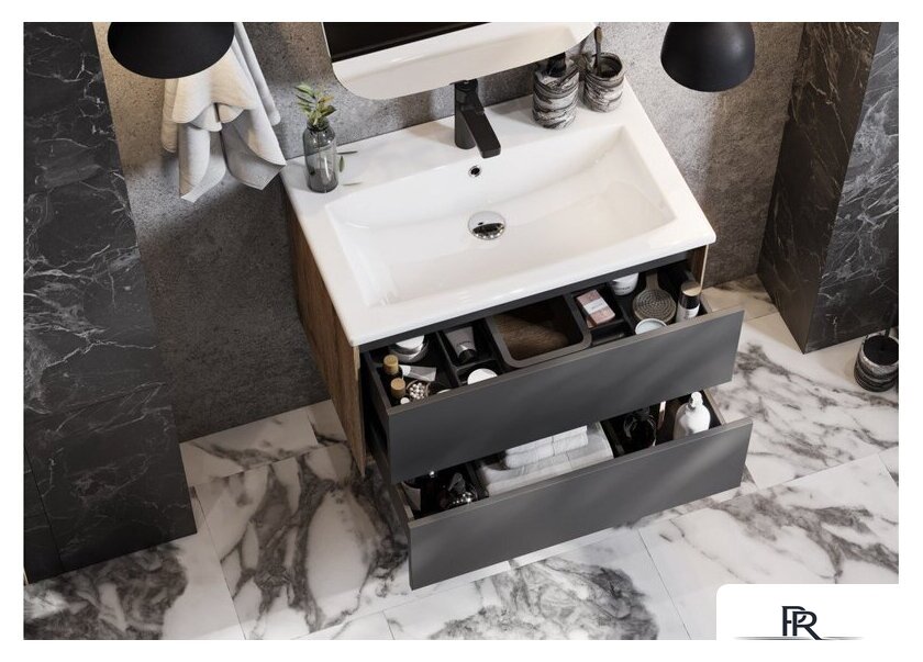  Акватон Тумба с умывальником Сохо 75 1A2581K1AJA00 - Изображение №6 — Интернет-магазин ПроЗаказ