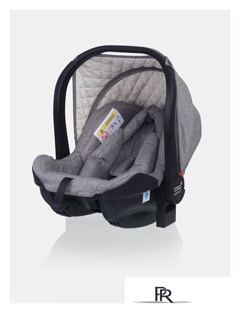 Универсальная коляска Rant MOWbaby Zoom PU (3 в 1, silver grey) - Изображение №6 — Интернет-магазин ПроЗаказ