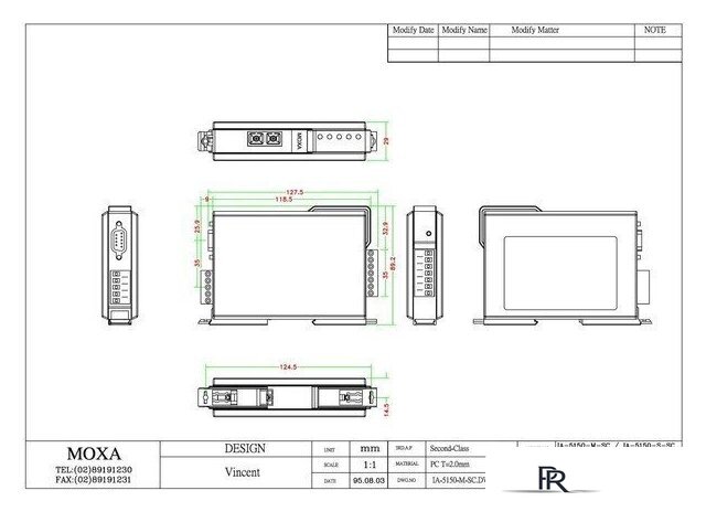 Конвертер Moxa NPort IA-5150-S-SC - Изображение №3 — Интернет-магазин ПроЗаказ