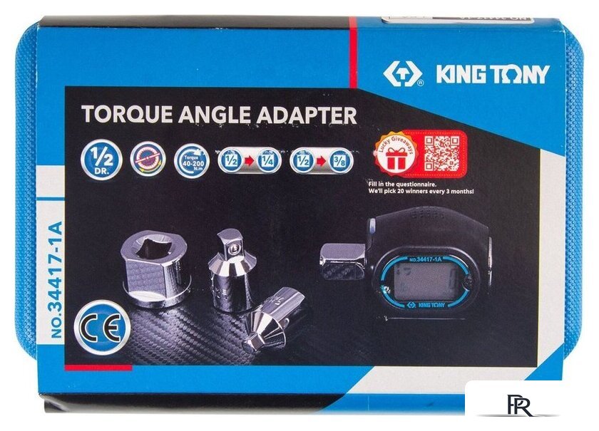 Динамометрический адаптер King Tony Digital 34417-1A - Изображение №7 — Интернет-магазин ПроЗаказ