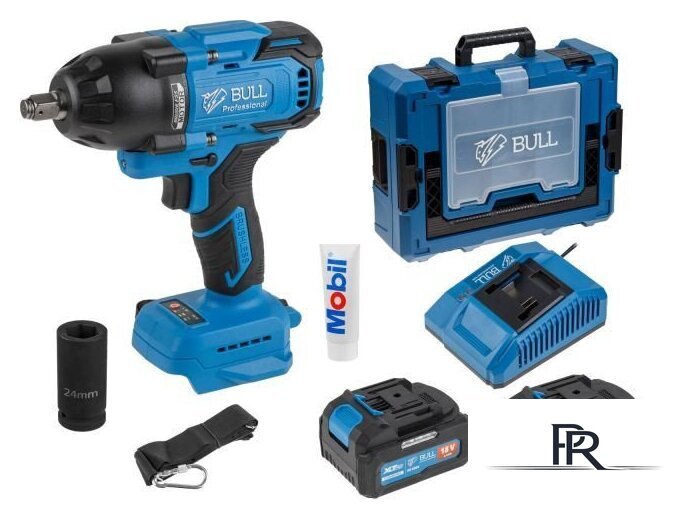 Гайковерт Bull SC 1807 1329723 (с 2-мя АКБ, кейс) - Изображение №1 — Интернет-магазин ПроЗаказ
