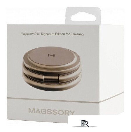 Беспроводное зарядное Magssory Disc Signature Edition 3 в 1 для Samsung WCH053 (титановый) - Изображение №7 — Интернет-магазин ПроЗаказ