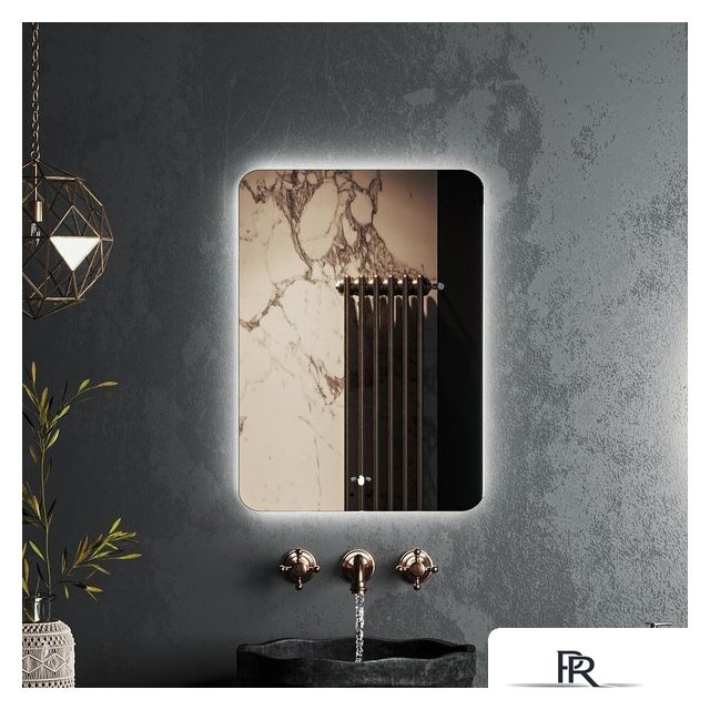  Roxen Зеркало Bella smart touch 510055-50ST (с бесконтактным сенсором и подсветкой) - Изображение №2 — Интернет-магазин ПроЗаказ