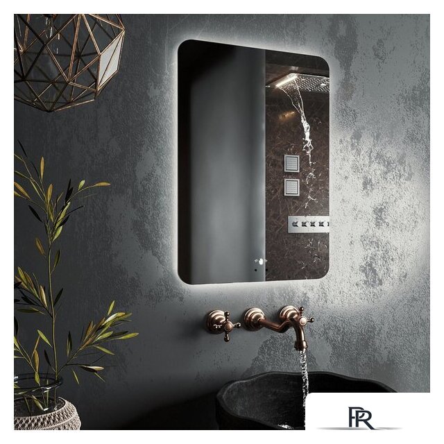  Roxen Зеркало Bella smart touch 510055-50ST (с бесконтактным сенсором и подсветкой) - Изображение №3 — Интернет-магазин ПроЗаказ