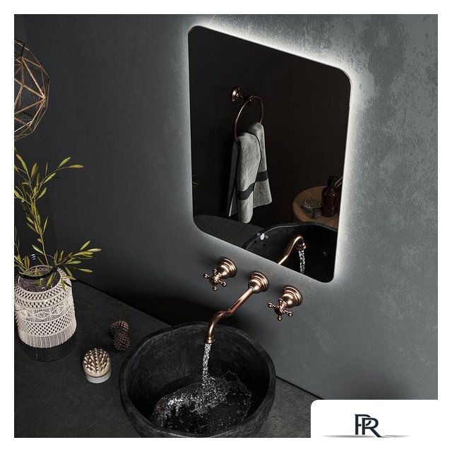  Roxen Зеркало Bella smart touch 510055-50ST (с бесконтактным сенсором и подсветкой) - Изображение №4 — Интернет-магазин ПроЗаказ