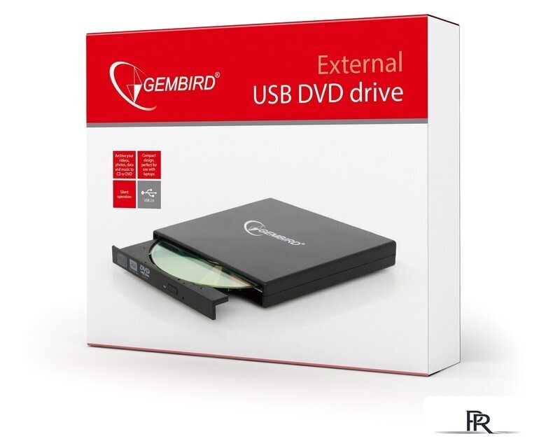 Оптический привод Gembird DVD-USB-02 - Изображение №5 — Интернет-магазин ПроЗаказ