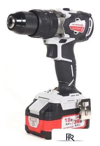 Ударная дрель-шуруповерт Интерскол ДАУ-13/36В 70 813.2.2.70 (с 2-мя АКБ, кейс) - Изображение №1 — Интернет-магазин ПроЗаказ