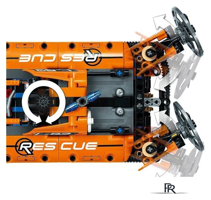 Конструктор LEGO Technic 42120 Спасательное судно на воздушной подушке - Изображение №6 — Интернет-магазин ПроЗаказ