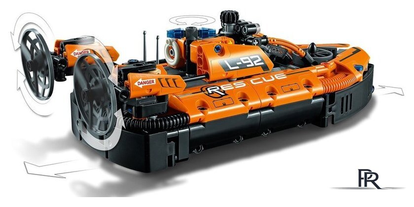 Конструктор LEGO Technic 42120 Спасательное судно на воздушной подушке - Изображение №5 — Интернет-магазин ПроЗаказ