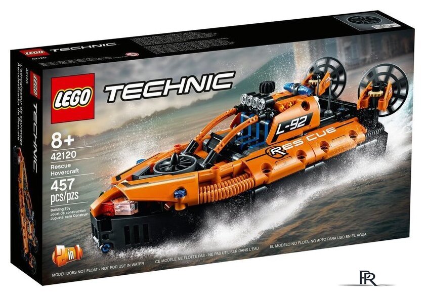 Конструктор LEGO Technic 42120 Спасательное судно на воздушной подушке - Изображение №1 — Интернет-магазин ПроЗаказ