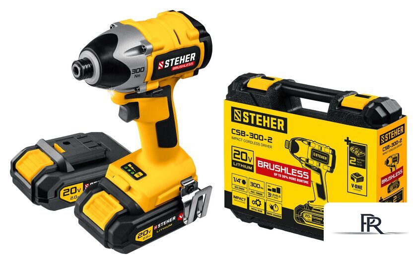 Винтоверт Steher CSB-300-2 (с 2-мя АКБ, кейс) - Изображение №1 — Интернет-магазин ПроЗаказ