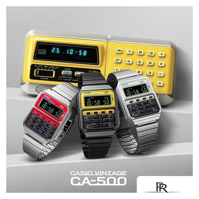 Наручные часы Casio Vintage CA-500WEGG-9B - Изображение №2 — Интернет-магазин ПроЗаказ