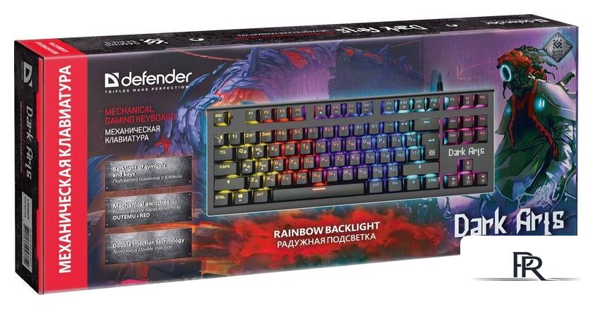 Клавиатура Defender Dark Arts GK-375 RU - Изображение №6 — Интернет-магазин ПроЗаказ