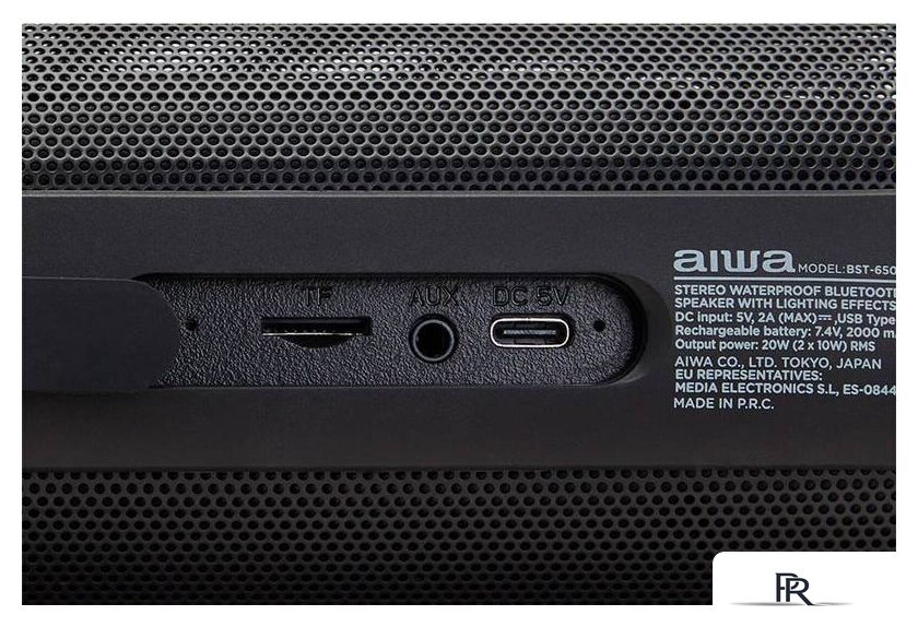 Беспроводная колонка Aiwa BST-650BK - Изображение №10 — Интернет-магазин ПроЗаказ