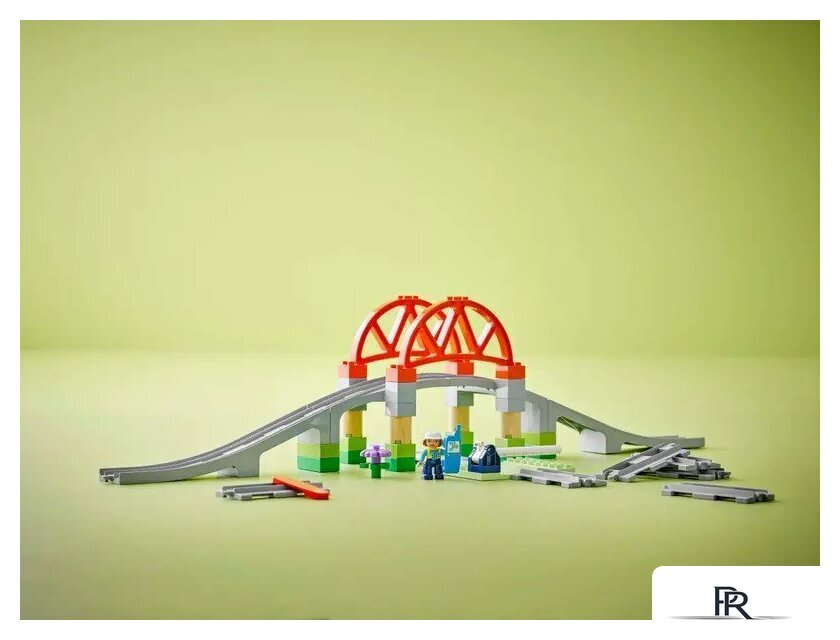 Конструктор LEGO Duplo Железнодорожный мост и пути 10426 - Изображение №8 — Интернет-магазин ПроЗаказ