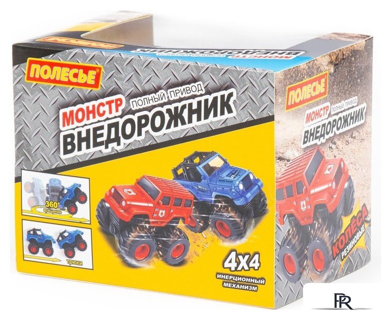 Внедорожник Полесье Монстр Внедорожник. Грузовик 24521 (синий) - Изображение №6 — Интернет-магазин ПроЗаказ