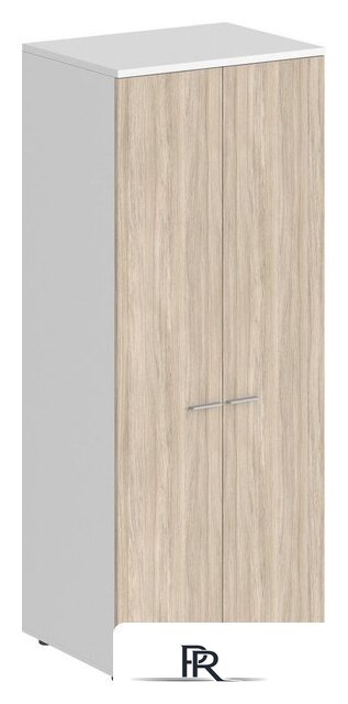 Книжный шкаф Norden SG.822.WH.OL (белый/дуб светлый) - Изображение №1 — Интернет-магазин ПроЗаказ