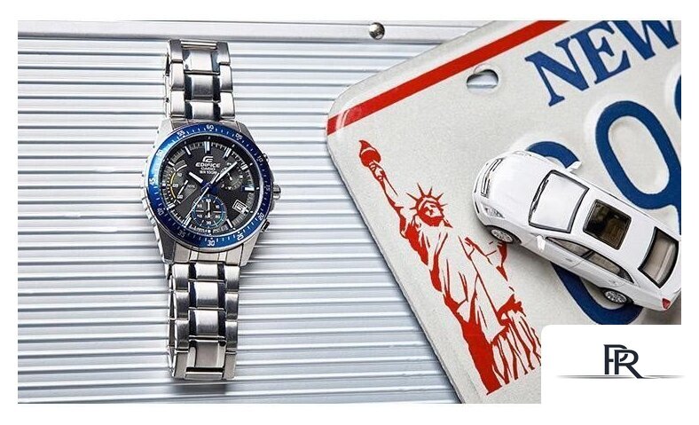 Наручные часы Casio Edifice EFV-540D-1A2 - Изображение №6 — Интернет-магазин ПроЗаказ