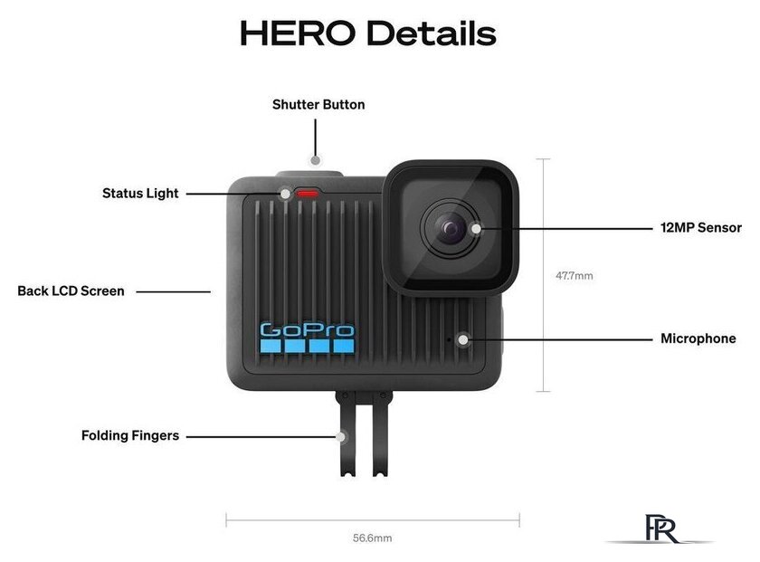 Экшен-камера GoPro HERO Compact 4K - Изображение №7 — Интернет-магазин ПроЗаказ