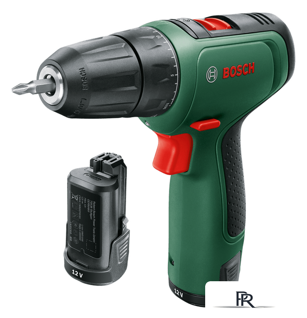 Дрель-шуруповерт Bosch EasyDrill 1200 06039D3007 (с 2-мя АКБ, кейс) - Изображение №2 — Интернет-магазин ПроЗаказ