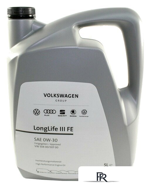 Моторное масло AUDI/Volkswagen Longlife III FE 0W-30 5л GS55545M4 - Изображение №1 — Интернет-магазин ПроЗаказ