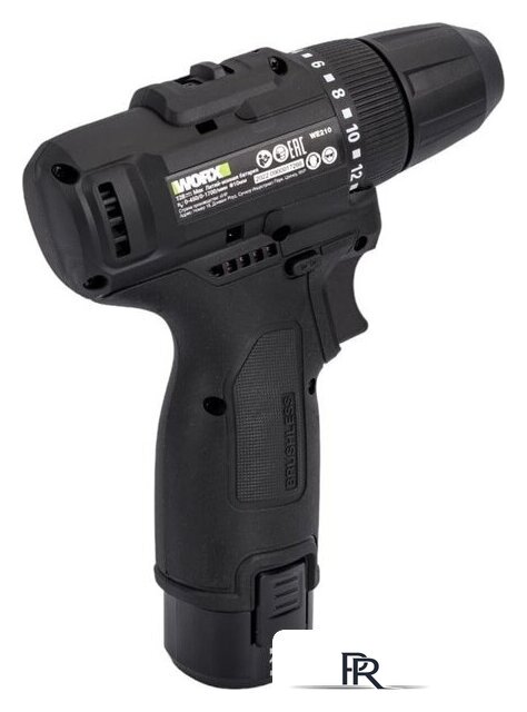Дрель-шуруповерт Worx Professional WE210.2 (с 2-мя АКБ) - Изображение №3 — Интернет-магазин ПроЗаказ