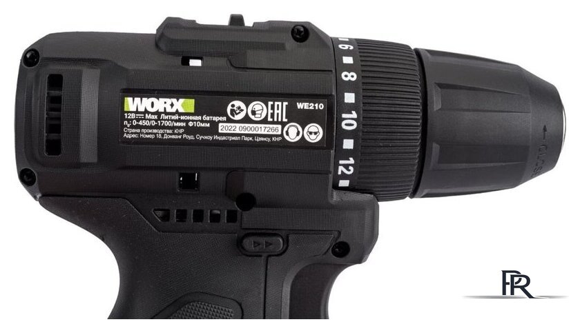 Дрель-шуруповерт Worx Professional WE210.2 (с 2-мя АКБ) - Изображение №4 — Интернет-магазин ПроЗаказ