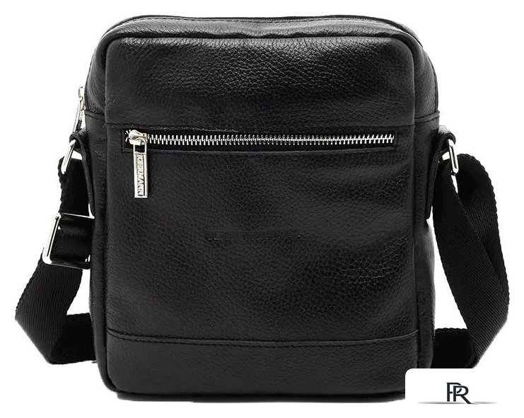 Мужская сумка Igermann Saddie А5 962 20С962КЧ6 (черный) - Изображение №1 — Интернет-магазин ПроЗаказ