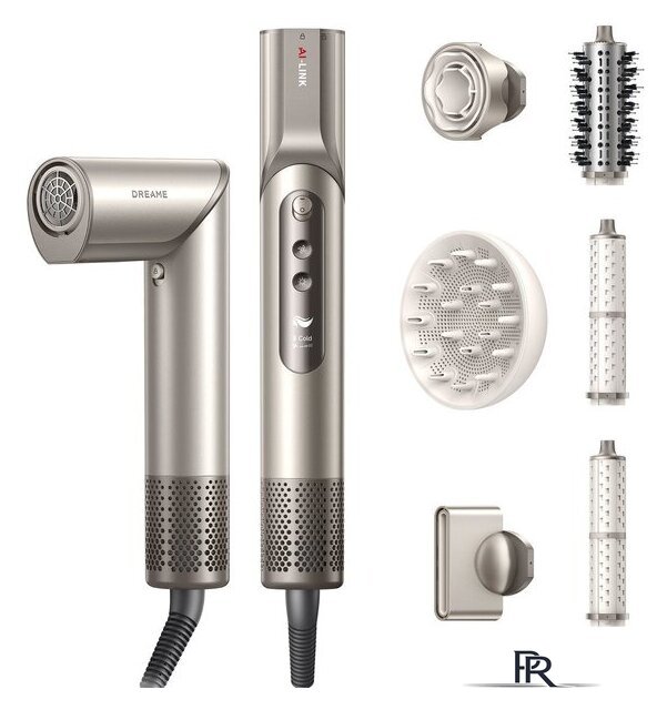 Фен Dreame Hairdryer Dazzle AZD20A (золотой) - Изображение №1 — Интернет-магазин ПроЗаказ