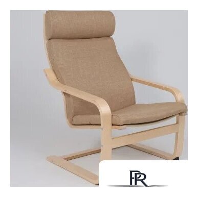 Интерьерное кресло AksHome Relax (ткань, бежевый 864-9) - Изображение №3 — Интернет-магазин ПроЗаказ