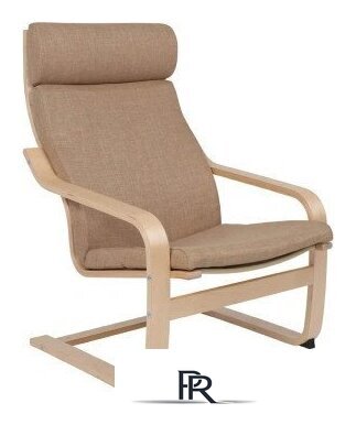 Интерьерное кресло AksHome Relax (ткань, бежевый 864-9) - Изображение №1 — Интернет-магазин ПроЗаказ
